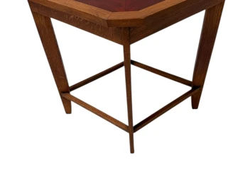 Art Deco Modernist Octagonal Side Table by Paul Bromberg for Pander, 1920s